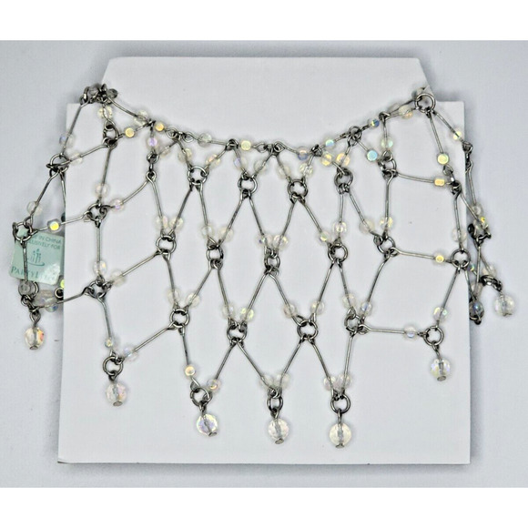 PartyLite Luster Pillar/Shade Necklace Retired NIB P9289/P19C - Picture 2 of 5